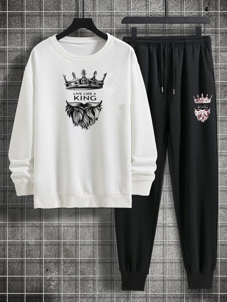 WHITE KING TRACK SUIT